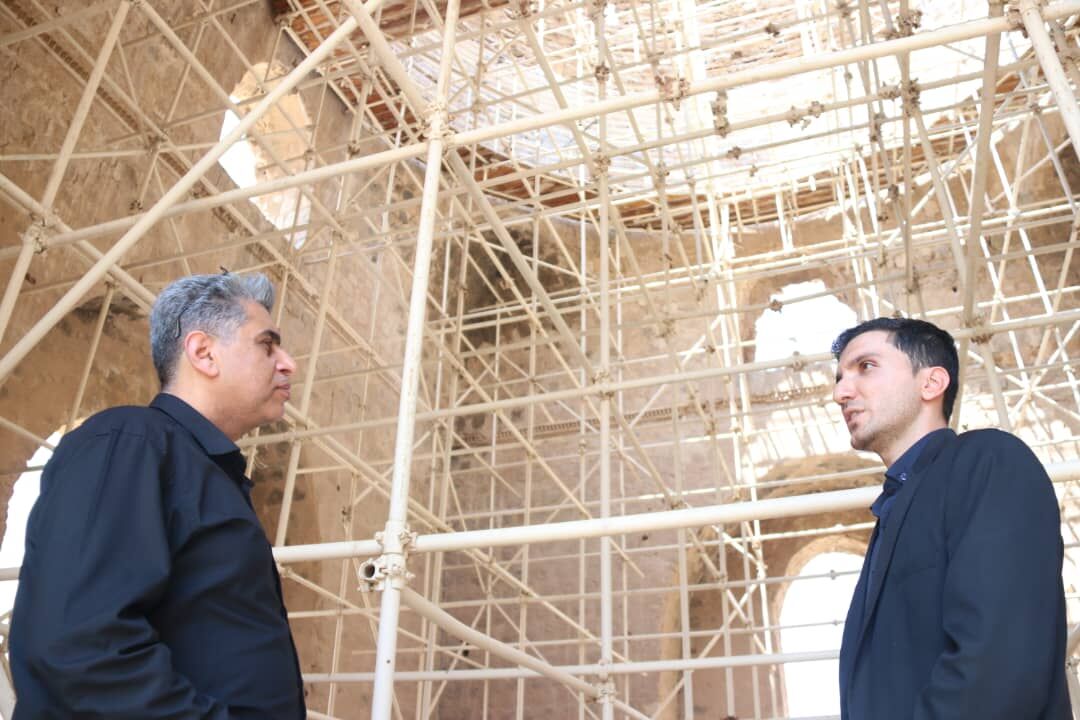 مرمت و احیا میراث جهانی کاخ ساسان سروستان در دستور کار است  مرمت و احیا میراث جهانی کاخ ساسان سروستان در دستور کار است