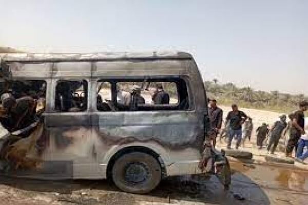 تحویل پیکر 10 زائر حادثه آتش سوزی عراق به پزشکی قانونی