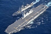 برگزاری رزمایش دریایی مشترک هند و ژاپن
