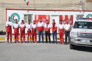 ۲۳ پایگاه امداد و نجات هلال احمر به زائران اربعین مسیر تمرچین خدمات رسانی می‌کنند