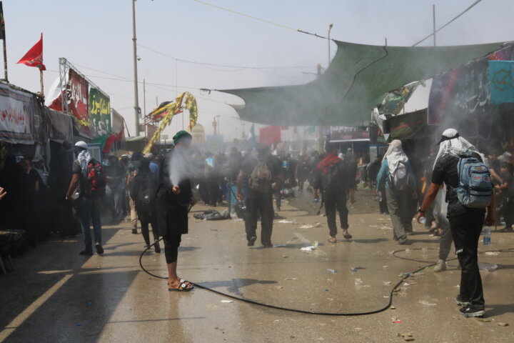 مهران؛ غرق در غوغای اربعین