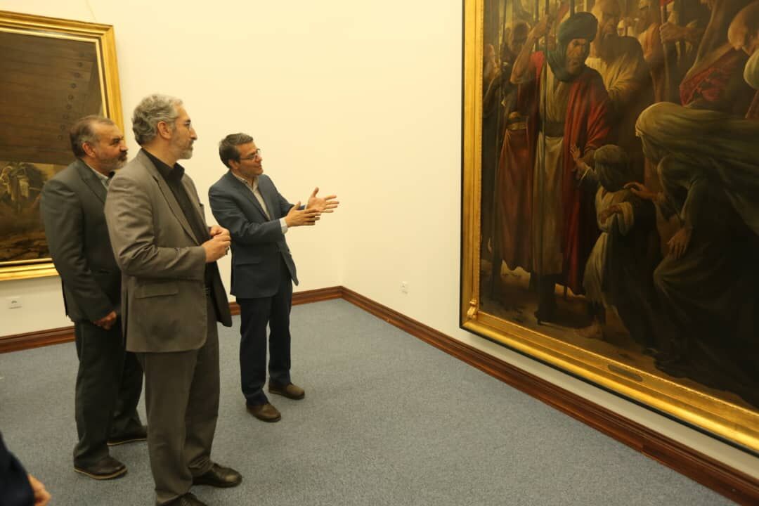 معاون هنری وزیر ارشاد: قلم حسن روحالامین آمیخته به عشق اهل بیت است