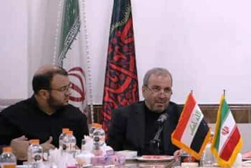 السفير الايراني في بغداد يثني على حسن الضيافة وحفاوة استقبال الشعب العراقي لزوار الاربعين