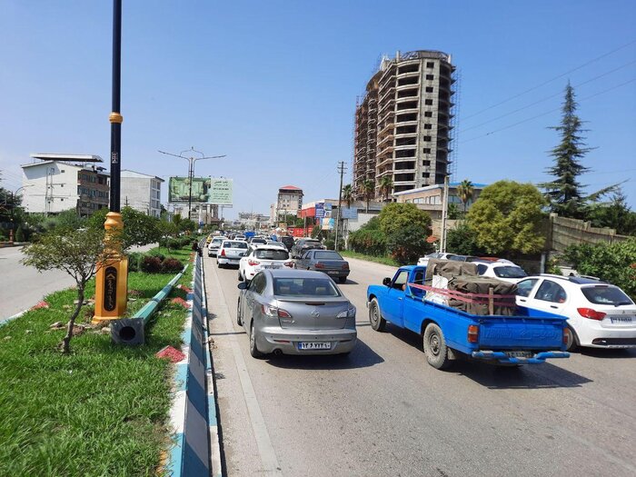 ترافیک مسیر جنوب به شمال محور چالوس-کرج پرحجم است/ احتمال انسداد مسیر شمال به جنوب تا ساعتی دیگر