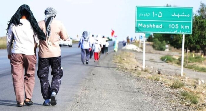 جاده دلهای بیقرار؛ مرهم رضوی بر سینههای سوخته کربلایی