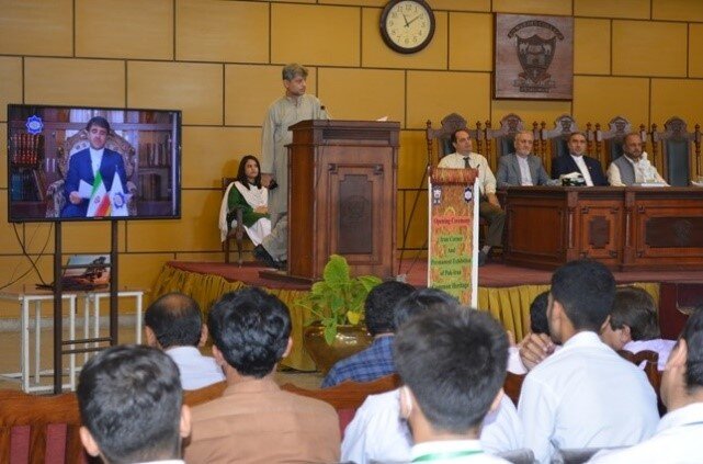 افتتاح "گوشه ایران" و نمایشگاه تصاویر میراث مشترک در دانشکده تاریخی پیشاور