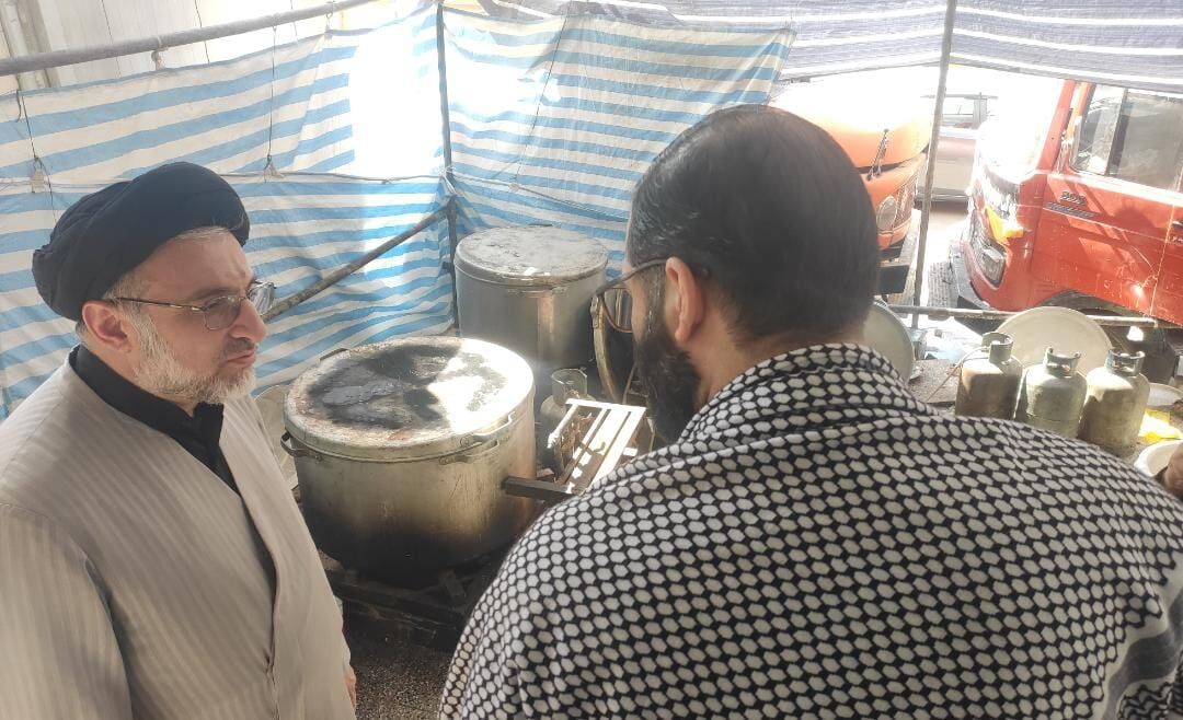 بازدید رئیس سازمان اوقاف و امور خیریه از خدمترسانی این سازمان در طریق نجف به کربلا بازدید رئیس سازمان اوقاف و امور خیریه از خدمترسانی این سازمان در طریق نجف به کربلا