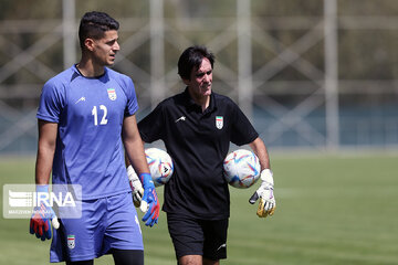 Iran's Team Melli practices under new coach