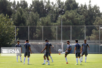 Iran's Team Melli practices under new coach