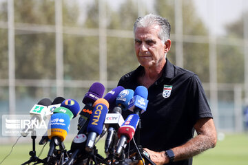 Iran's Team Melli practices under new coach