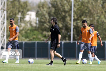 Iran's Team Melli practices under new coach