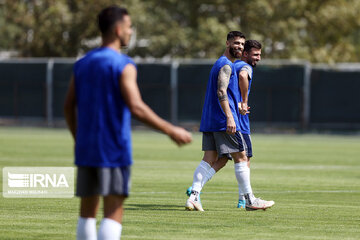 Iran's Team Melli practices under new coach