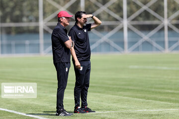 Iran's Team Melli practices under new coach