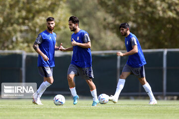 Iran's Team Melli practices under new coach