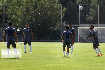 Iran's Team Melli practices under new coach