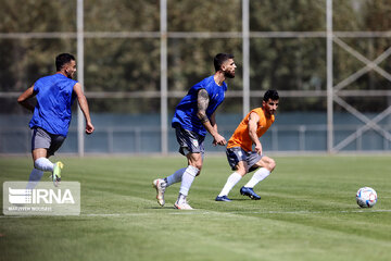 Iran's Team Melli practices under new coach