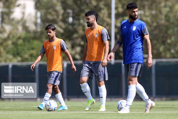 Iran's Team Melli practices under new coach