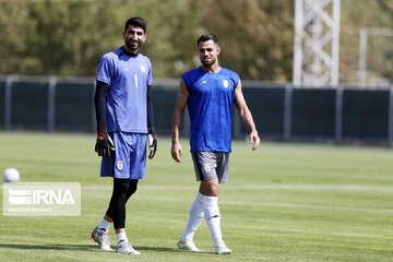 Iran's Team Melli practices under new coach