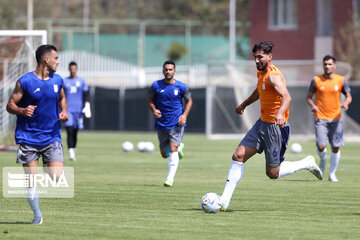 Iran's Team Melli practices under new coach