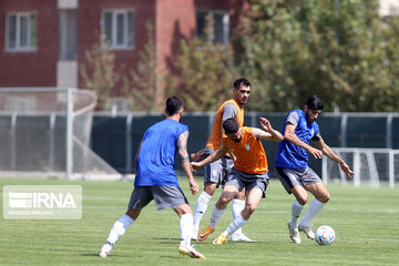 Iran's Team Melli practices under new coach