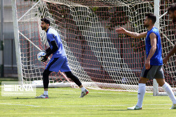 Iran's Team Melli practices under new coach