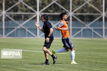 Iran's Team Melli practices under new coach