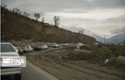 آزادراه تهران -شمال و شهرستانک به سمت مازندران یک طرفه شد/ ترافیک فوق سنگین است