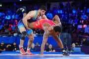 Iranian freestyle wrestler wins gold in Serbia’s World Championships 