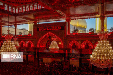 Arbaeen night mourning in Karbala