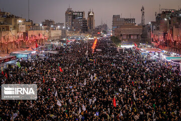 Arbaeen night mourning in Karbala