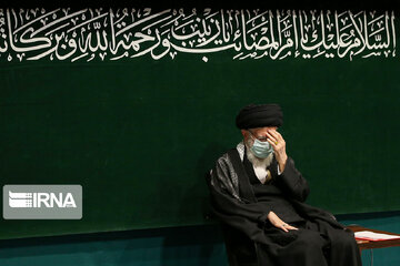 Cérémonie de deuil d'Arbaïn en présence du Guide suprême de la Révolution islamique