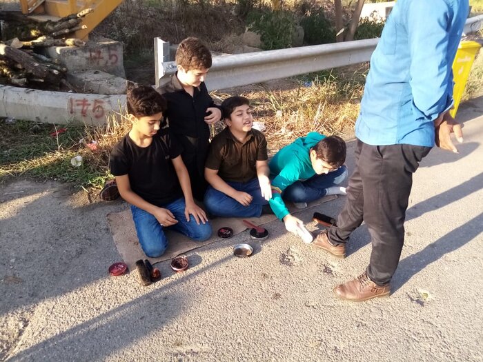 راهپیمایی جاماندگان اربعین در شرق گلستان/ این کاروان خستهدل را منزل اینجاست