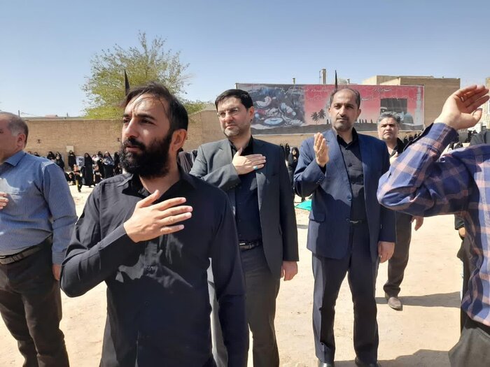 آیین پیادهروی دلدادگان حسینی در استان یزد برگزار شد