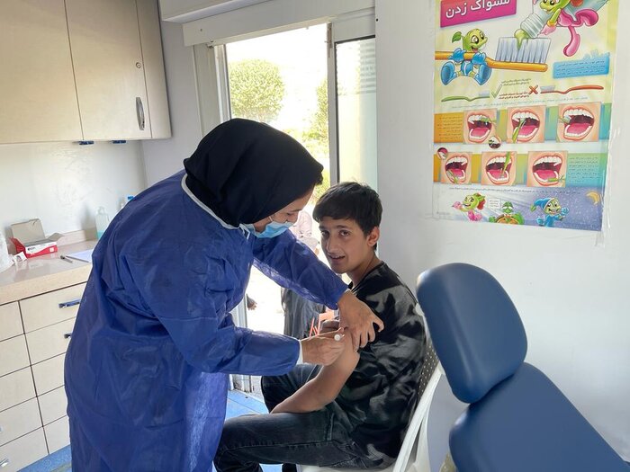 پیاده روی روز اربعین عاشقان جامانده از زیارت حرم سیدالشهدا (ع)در پردیس برگزار شد