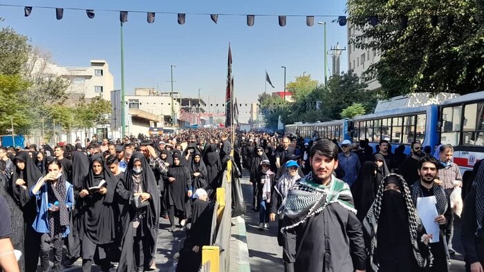 شکوه اربعین از تهران تا ری / جلوه ای ماندگار از وحدت