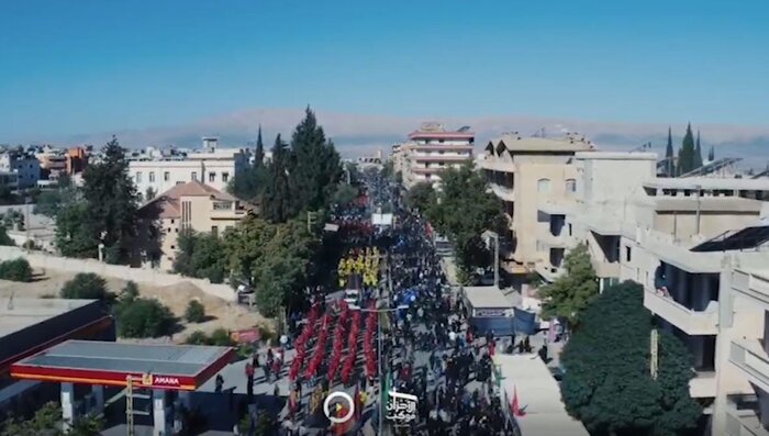 گوشه ای از مراسم اربعین حسینی (ع) در بقاع لبنان
