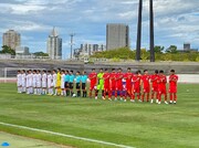 پیروزی تیم فوتبال نوجوانان در دومین دیدار تورنمنت ژاپن