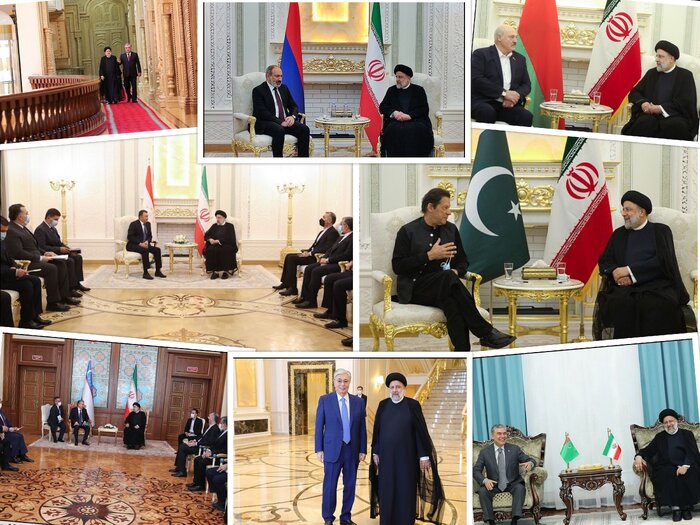 ماراتن دیدارهای «رئیسی» از مرز تک رقمی گذشت 5