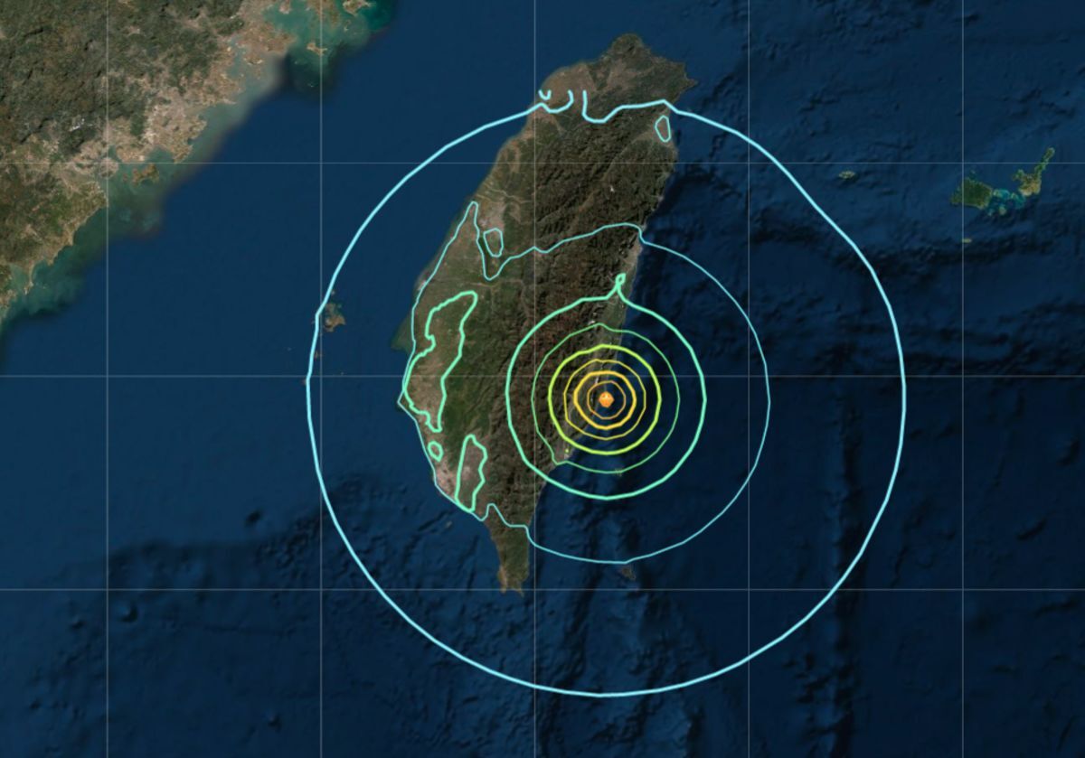 زلزله ۷ ریشتری تایوان را لرزاند/ خطر وقوع سونامی