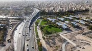 افتتاح یک پل در تبریز توسط شهروندان 