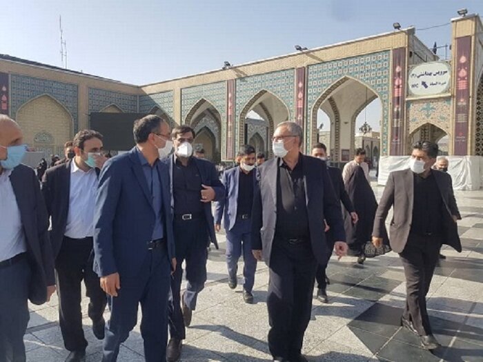 وزیر بهداشت از مرکز خدمات جامع سلامت و موکبهای سلامت در مشهد بازدید کرد
