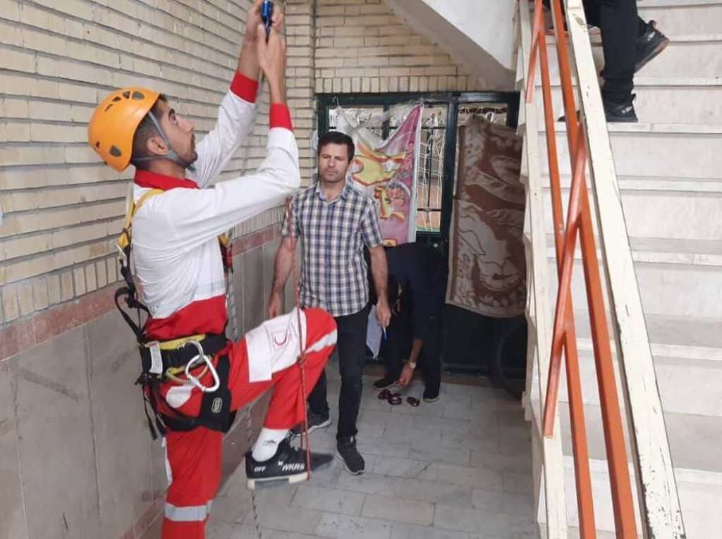 ۱۸۷ امدادگر اردبیلی در آزمون ارتقای درجه شرکت کردند