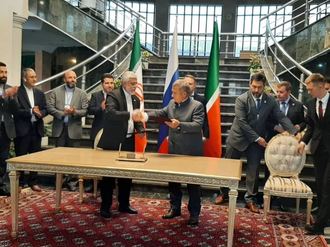تفاهم‌نامه همکاری بین گلستان و جمهوری تاتارستان به امضا رسید