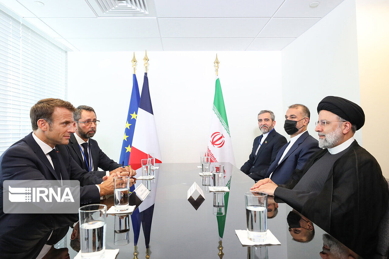 Nucléaire: sans la clôture des dossiers de l'Iran, il n'est pas possible de parvenir à un accord (Raïssi à Macron) Nucléaire: sans la clôture des dossiers de l'Iran, il n'est pas possible de parvenir à un accord (Raïssi à Macron)