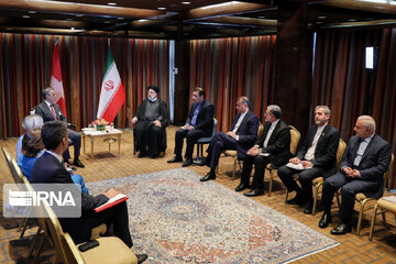 نیویارک میں ایرانی صدر کی ملاقاتیں