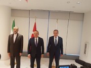Die Außenminister des Iran, Russlands und der Türkei treffen sich in New York zu einem gemeinsamen Treffen
