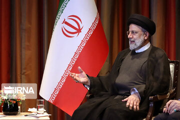 دورہ نیویارک کے تیسرے دن میں ایرانی صدر کی ملاقاتوں کے مناظر