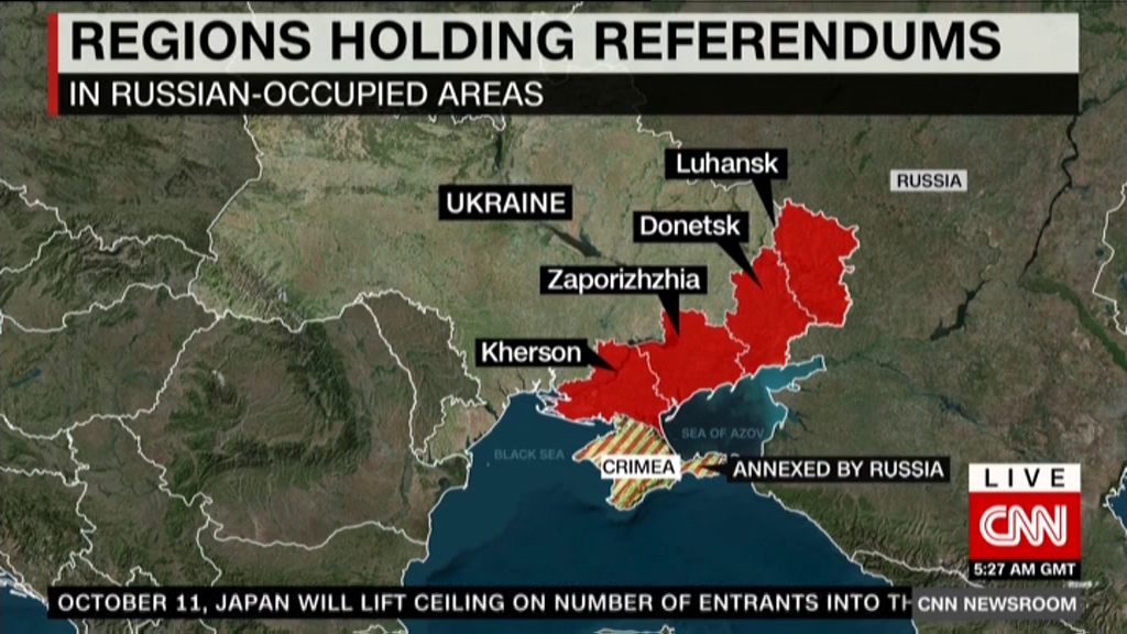 همه پرسی الحاق دونباس به روسیه آغاز شد