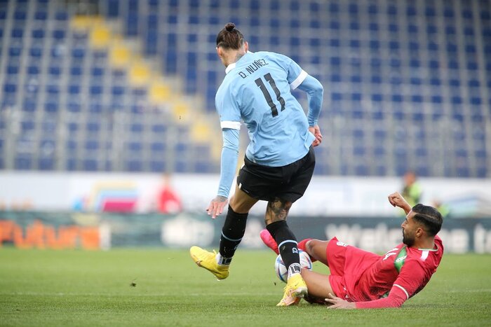 ایران یک - اروگوئه صفر؛ تعظیم سوارز و یارانش به یوزهای ایرانی