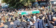 آیین تشییع شهدای امنیت در مشهد با حضور گسترده مردم آغاز شد